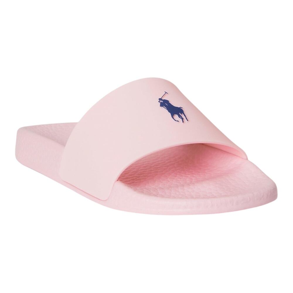 Polo Ralph Lauren Women's Signature Pony Slide Sandals Pink Size 9 1/2